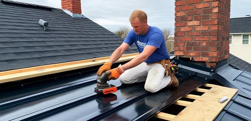 Metal Roof Leak Repair in Chicago Heights